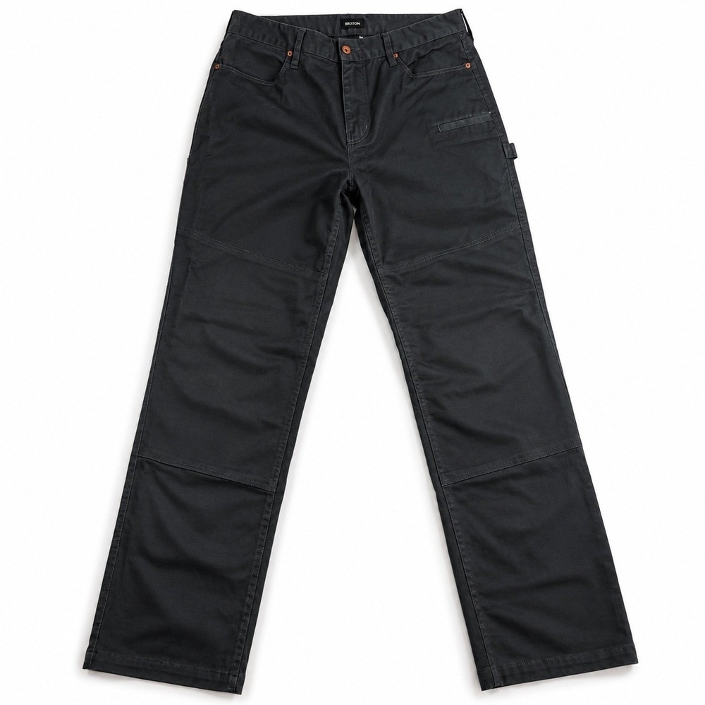 Brixton Utility Straight Leg Jeans Mens 36 Mid Rise Zipper fly